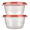 Rubbermaid TakeAlongs Recipientes de almacenamiento de alimentos Small Bowl, 3.2