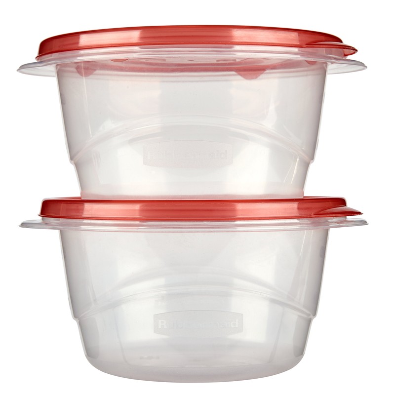Rubbermaid TakeAlongs Recipientes de almacenamiento de alimentos Small Bowl, 3.2