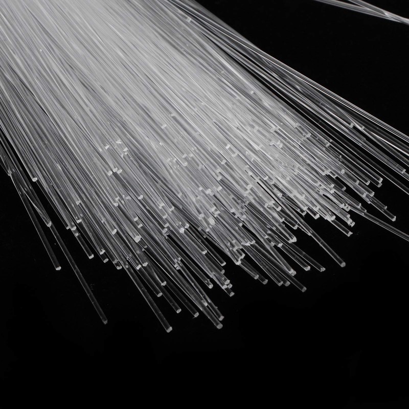 Garosa 2m 300PCS Fiber Optic Light End Glow Cable PMMA