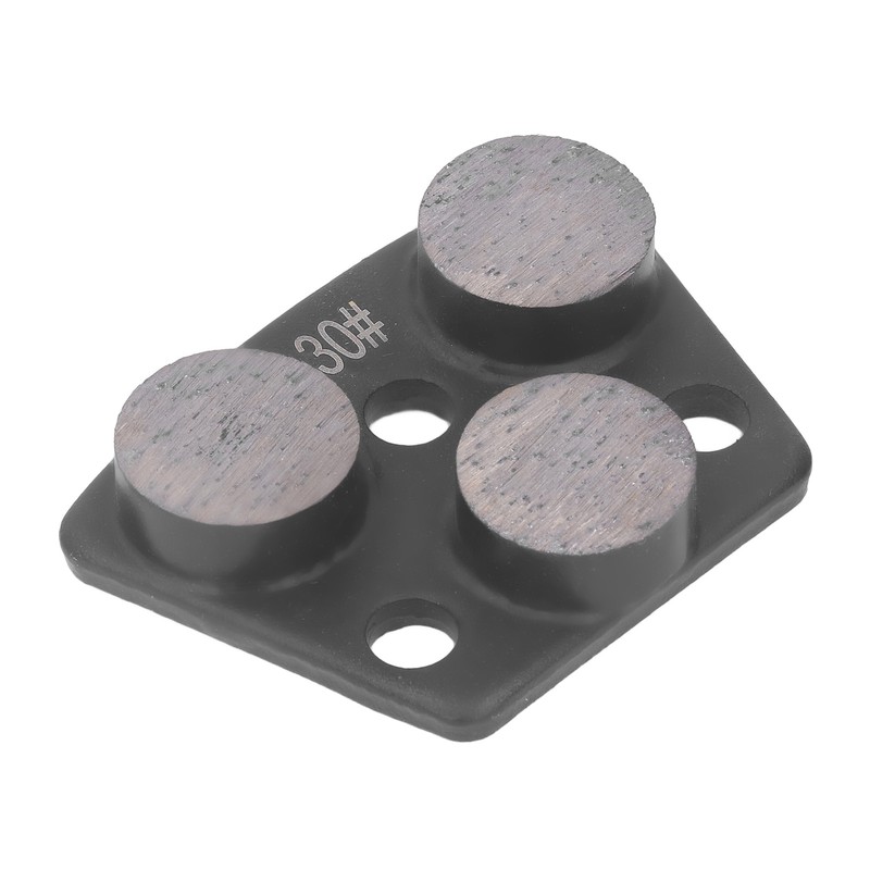 3Pcs Diamond Grinding Shoes Trapezoid Concrete Floor Cutting 3 Cylinder