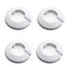 MroMax Fit 1.26" Outer Diameter Flange Water Pipe Cover Decoration