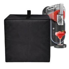 Slush Machine Dust Cover, 43 x 17 x 48 cm, Slush Machine Cover, Waterproof Slushi Machine Cover, Oxford Cloth, Slushie Machine Cover, Compatible with Ninja FS301, Black