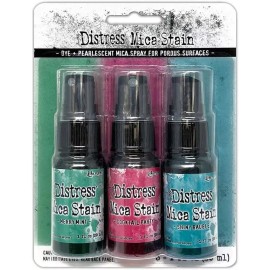 Ranger Ink - Tim Holtz - Christmas - Distress Mica Stain - Set Four 4 Winter...
