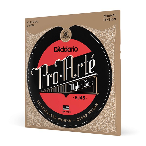 D'Addario D'Addario EJ45 Pro-Arte Nylon Classical Guitar Strings, Normal Tension