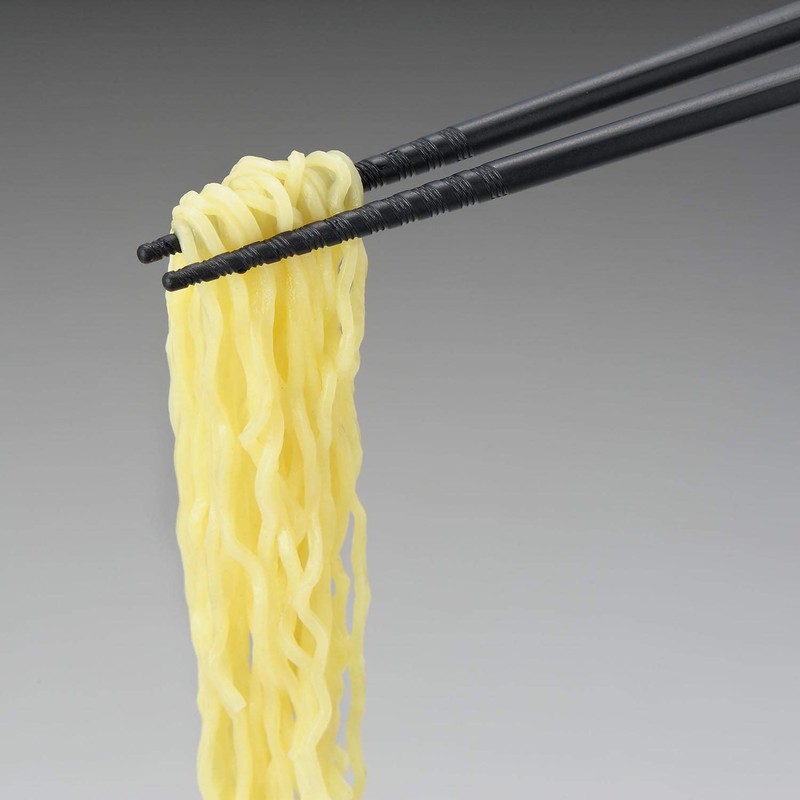 Akebono Sangyo PM-375 Tornado Chopsticks, Black, 7.1 inches (18 cm),