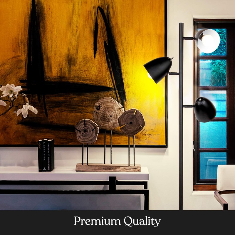 Brightech Jacob LED Standing Lamp, Modern Bright Floor Lamps for