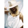 Lack of Color Women's Rancher Fedora Hat (Ivory, Medium (57