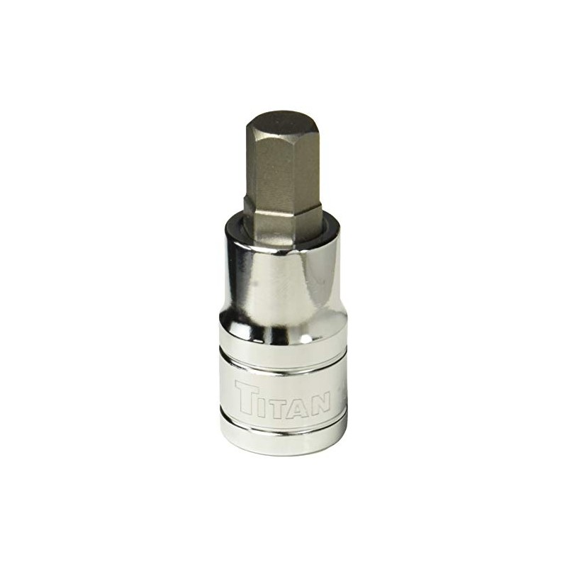 Titan 15611 1/2-Inch Drive x 11mm Hex Bit Socket