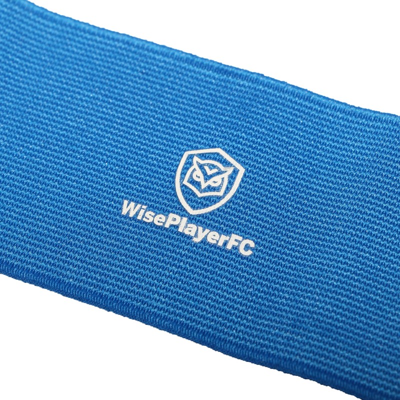 WISEPLAYERFC Football Shin Pad Strap - 2 Elastic Bands for