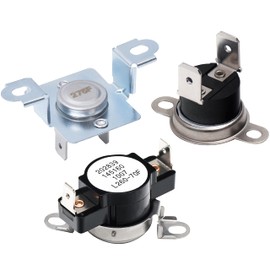BlueStars 137032600 134120900 limitador térmico de secadora y kit de reemplazo de termostato 3204267, compatible con secadores Frigi.daire y Kenmore, reemplaza 3205659 1489053 AP4368739