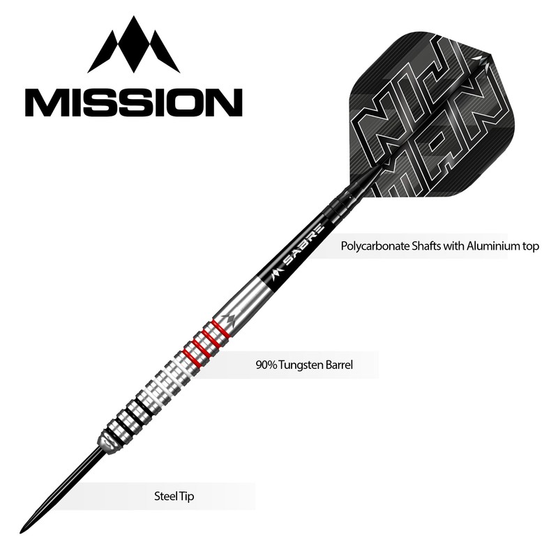 Mission Darts Wessel Nijman Darts | Steel Tip | Natural,