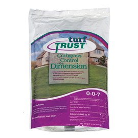 Turf Trust Crabgrass Control with Dimension 0-0-7, 5M, 10 Pound Bag