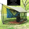 Lightweight No Bug Screen House for Hammock, Canoe Picnics Backyards