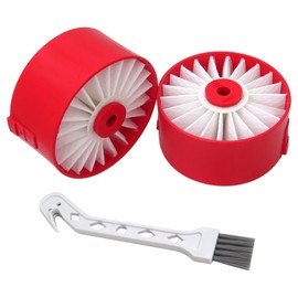 2pcs Vacuum Cleaner Filters with 1x Cleaning Brush Replacement for Craftsman V20 Cordless Stick Vacuum CMCVS001D1, for Black Decker BSVF1 BSV2020 BSV2020G BSV2020P Cordless Stick Vacuum Cleaner