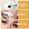 B&Qaugen Pre-made Eyelash Fans, 5D-D-0.10-12 Long Foot, Pre-made Fans, Eyelash