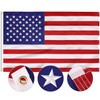 FLAGBURG Embroidered American Flag 3x5 ft US Flag Long Lasting