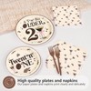 96 Pcs Espresso Martini 21st Birthday Party Decoration, Serves 24