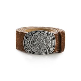 Traditional Alpine Belt - Genuine Leather Belt, Original Schöneberger Trachten Leather Lederhosen Belt, Various Models and Colours -