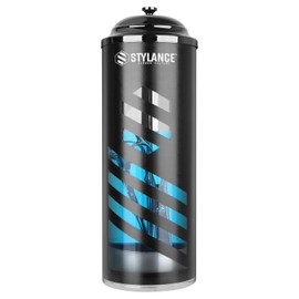 STYLANCE Barber Disinfecting Jar, Glass Disinfectant Container with Removable Basket, Disinfectant Glass Jar for Manicure & Spa Implements, Combs & Shears, Salon 37 oz