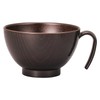 Yamanaka Lacquer M16474-9 Natural Wood Grain Bowl with Hand, Large,