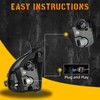 Right Fog Lights Compatible With 2018 2019 2020 Chevy equinox