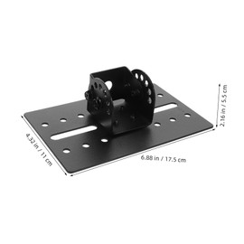 FELTECHELECTR Small Speaker Mounting Rack Sound Enhancing Bookshelf Clamp Bracket and Wall Mounting