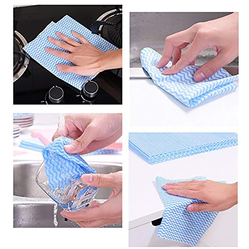 UKEENOR Disposable Dish Cloth, J Cloth, Reusable Cleaning Cloth Disposable