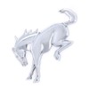 Mini Ford Bronco Novelty Decorative Chrome Logo Plastic Emblem. Industrial