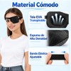2PCS Parches para Ojo Perezoso Ajustables para Ambliopía (Ojo Derecho)