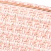 Francfranc Franc Tweed Wire Pouch, Pink