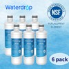 Waterdrop Refrigerator Water Filter, Replacement for LG® LT1000P®, Pack of