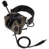 7.1mm Silicone Earmuffs Hearing Noise Reduction Walkie Talkies Headset U94