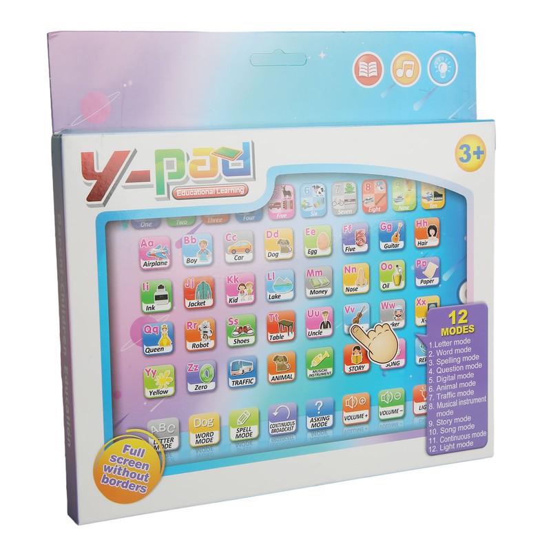 Kids Learning Tablet Full English Teaching Touch Voice Learning Tablet