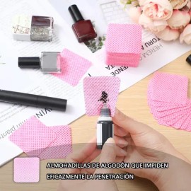 400 Pcs Cuadrado Toallitas Limpiadoras Rojo Rosa                                                                                                      
