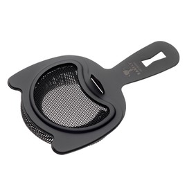 Barfly Fine Mesh Spring Strainer, Matte Black