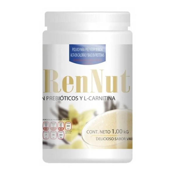 Desacaf Carnitina Rennut, Prebióticos Y L-carnitina 1kg Sfn Sabor Vainilla