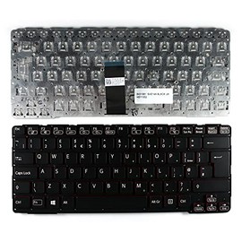 Keyboards4Laptops Vereinigtes Königreich Hintergrundbeleuchtung-Version (ohne Hintergrundbeleuchtung Board) schwarz Windows 8 kompatible Ersatz Tastatur kompatibel mit Sony Vaio SVE14A1X1RH