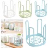 White Dinnerware Bowl Plate Racks and Holder Plastic Drain Rack