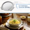 Mlesi Premium Grade Stainless Steel Spaetzle Maker with plastic Scraper,