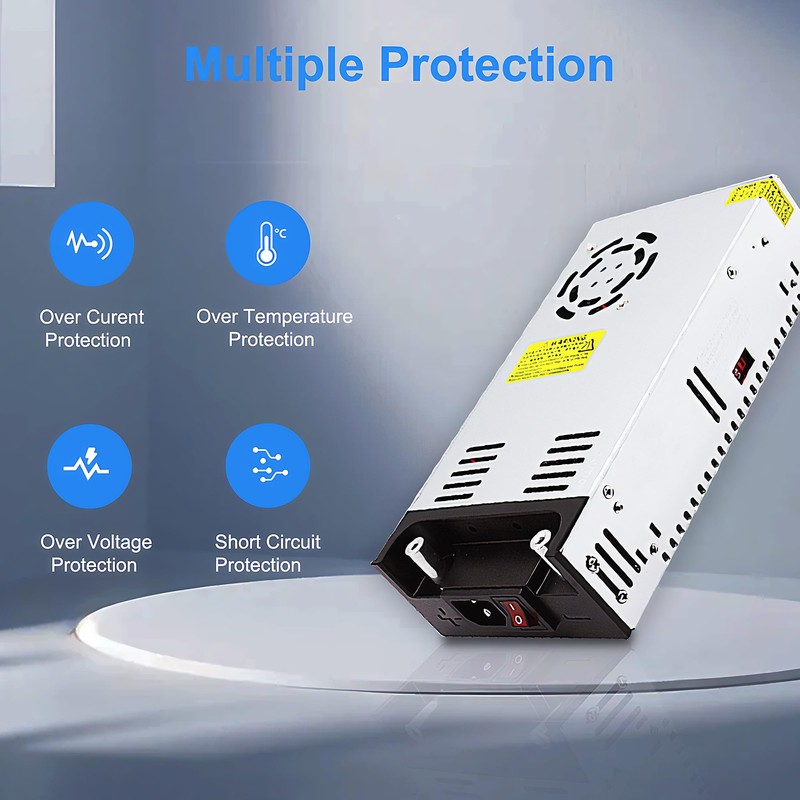 SUMANEP AC to DC 12V 50A 600W Power Supply Universal