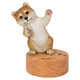 Woobia Dancing Shiba Inu Smartphone Stand 4.6 x 3.9 x 6.0 inches (11.7 x 9.8 x 15.2 cm), Figure, Shiba Inu Doll, Animal, Dog, Music, Dance, Cute H20364