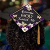 Because God Favored Me Grad Cap Topper, Grad Hat Decorating