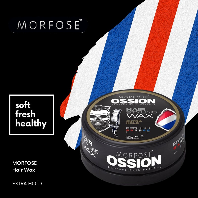 Morfose Ossion Premium Barber Line Medium Hold Hair Styling Wax
