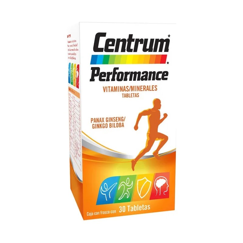 Multivitamnico Caja Con 30 Tabletas Performance Centrum -