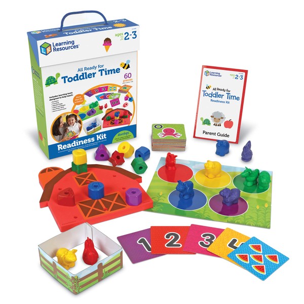 Learning Resources All Ready For Toddler Time Activity Set, Counting, Sorting, Homeschool, 22 Pieces, Ages 2+