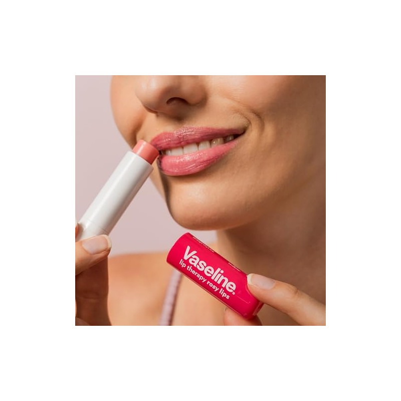 Vaseline Lip Therapy Rosy Tinted Lip Balm with Sweet Almond