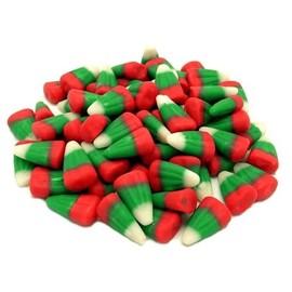 Holiday Candy Corn 1 lb package, Red, Green & White