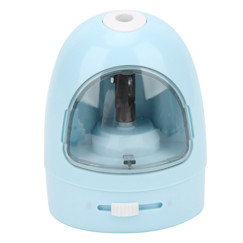 Pencil Sharpene Electric Blue Small Portable Stationery Set for Clean