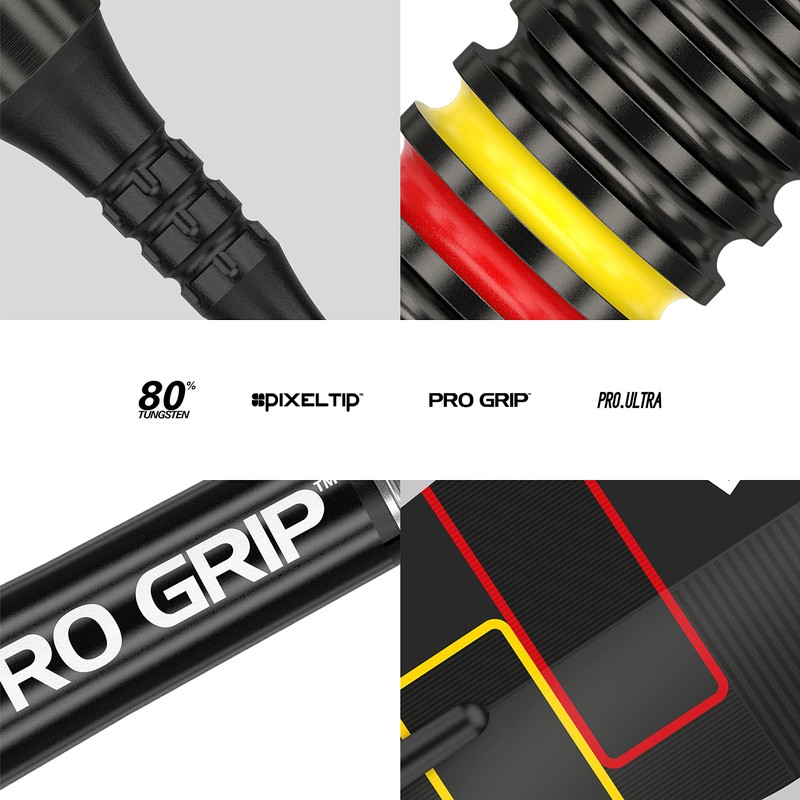 Target Darts - Gabriel Clemens Black 80 80% Tungsten Soft