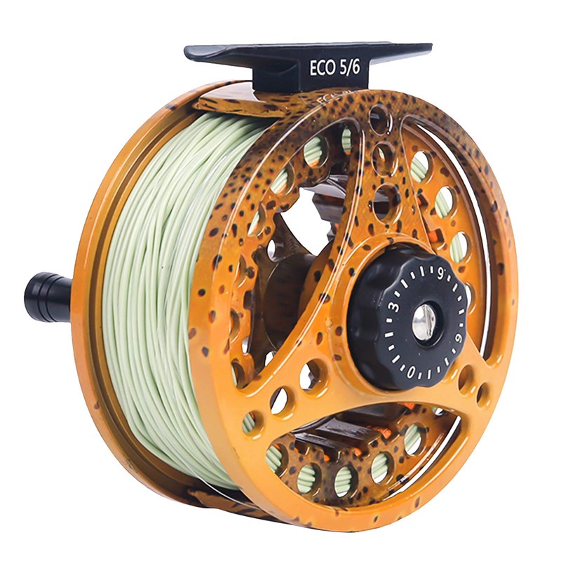 Maxcatch ECO Fly Reel Large Arbor with Diecast Aluminum Body(2/3wt
